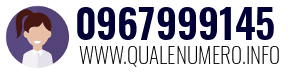 Numero di telefono 0967999145 0967999145