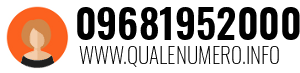 Numero di telefono 09681952000 09681952000