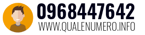Numero di telefono 0968447642 0968447642