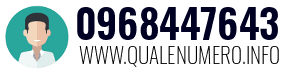 Numero di telefono 0968447643 0968447643