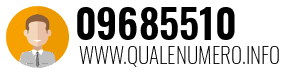 Numero di telefono 09685510 09685510