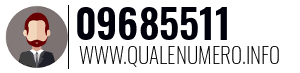 Numero di telefono 09685511 09685511