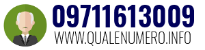 Numero di telefono 09711613009 09711613009