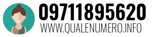 Numero di telefono 09711895620 09711895620