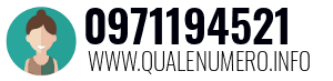 Numero di telefono 0971194521 0971194521