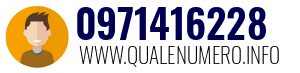 Numero di telefono 0971416228 0971416228