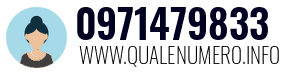 Numero di telefono 0971479833 0971479833