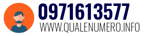 Numero di telefono 0971613577 0971613577