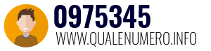 Numero di telefono 0975345 0975345