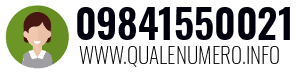 Numero di telefono 09841550021 09841550021