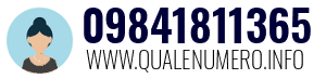 Numero di telefono 09841811365 09841811365