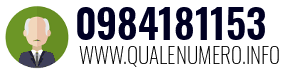 Numero di telefono 0984181153 0984181153