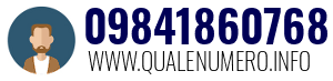 Numero di telefono 09841860768 09841860768