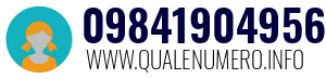 Numero di telefono 09841904956 09841904956
