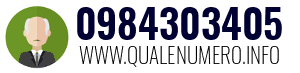 Numero di telefono 0984303405 0984303405