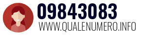Numero di telefono 09843083 09843083