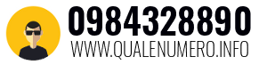 Numero di telefono 0984328890 0984328890