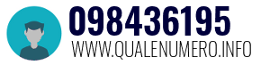 Numero di telefono 098436195 098436195