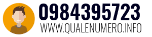 Numero di telefono 0984395723 0984395723