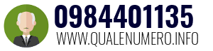 Numero di telefono 0984401135 0984401135