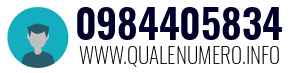 Numero di telefono 0984405834 0984405834