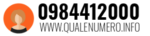 Numero di telefono 0984412000 0984412000