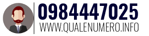 Numero di telefono 0984447025 0984447025
