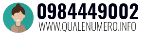 Numero di telefono 0984449002 0984449002