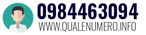 Numero di telefono 0984463094 0984463094