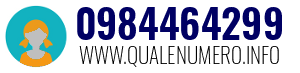 Numero di telefono 0984464299 0984464299