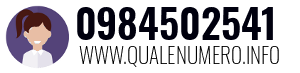 Numero di telefono 0984502541 0984502541
