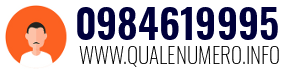 Numero di telefono 0984619995 0984619995