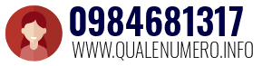 Numero di telefono 0984681317 0984681317