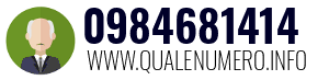Numero di telefono 0984681414 0984681414