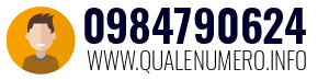 Numero di telefono 0984790624 0984790624