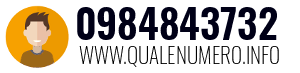 Numero di telefono 0984843732 0984843732