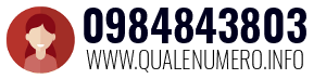 Numero di telefono 0984843803 0984843803