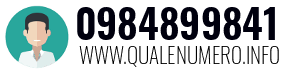 Numero di telefono 0984899841 0984899841
