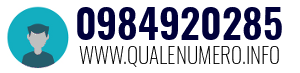 Numero di telefono 0984920285 0984920285