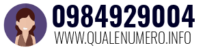 Numero di telefono 0984929004 0984929004
