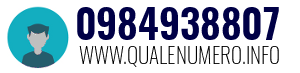 Numero di telefono 0984938807 0984938807