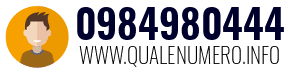 Numero di telefono 0984980444 0984980444