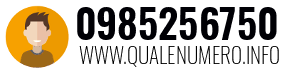 Numero di telefono 0985256750 0985256750