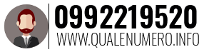 Numero di telefono 0992219520 0992219520