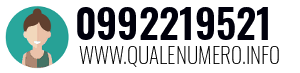 Numero di telefono 0992219521 0992219521