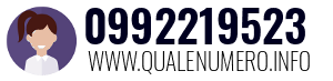 Numero di telefono 0992219523 0992219523