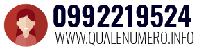 Numero di telefono 0992219524 0992219524