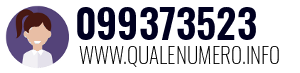 Numero di telefono 099373523 099373523