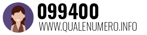 Numero di telefono 099400 099400