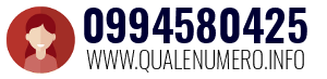 Numero di telefono 0994580425 0994580425